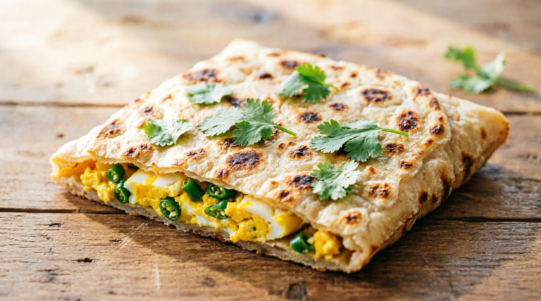 How to Make Crispy Egg-Stuffed Paratha for a Quick Breakfast
