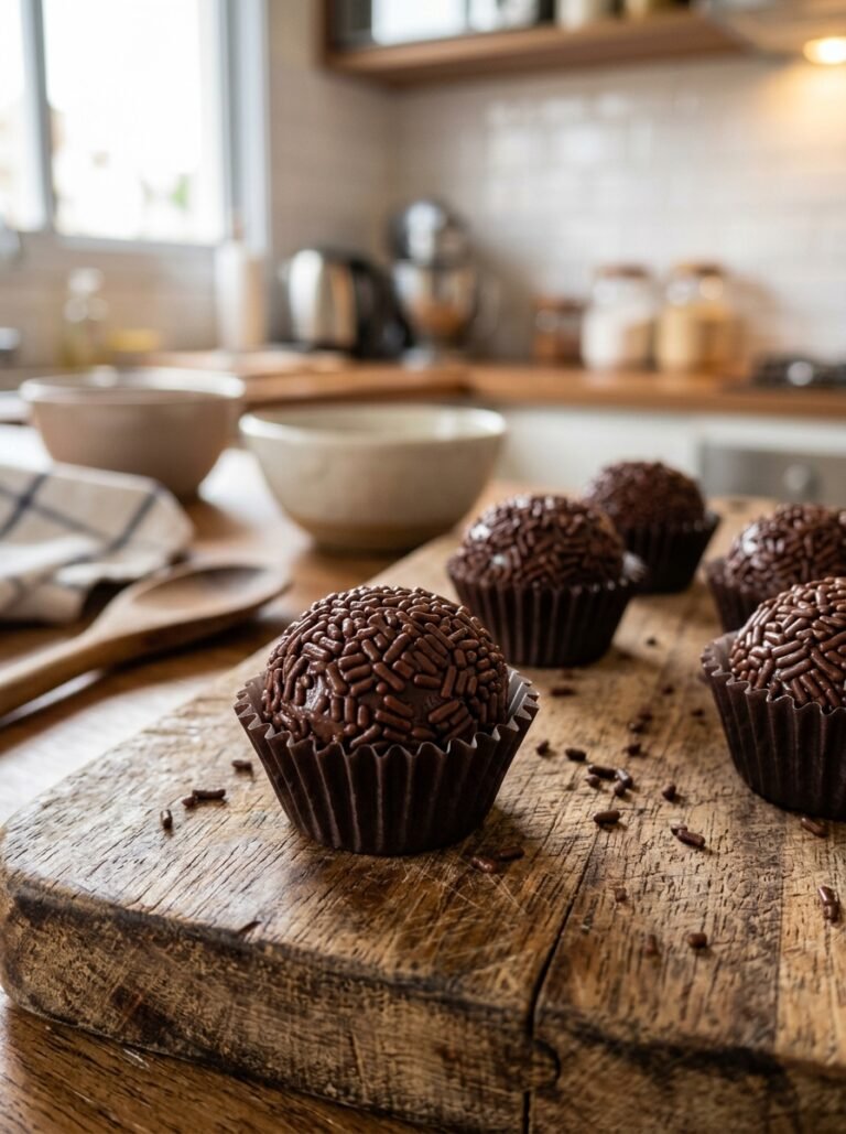Easy 3-Ingredient Brigadeiros: Brazilian Chocolate Truffles Recipe