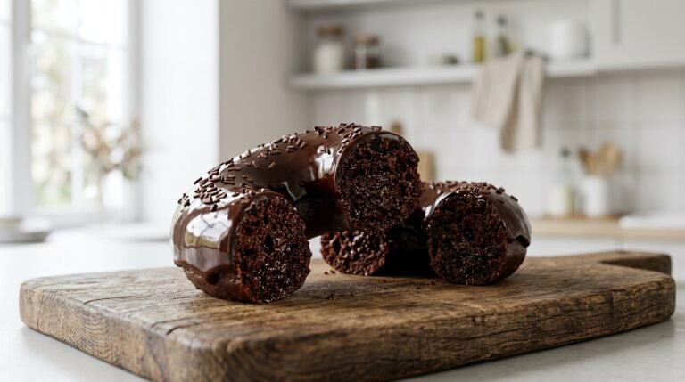 Healthy Sweet Potato Chocolate Donuts Recipe
