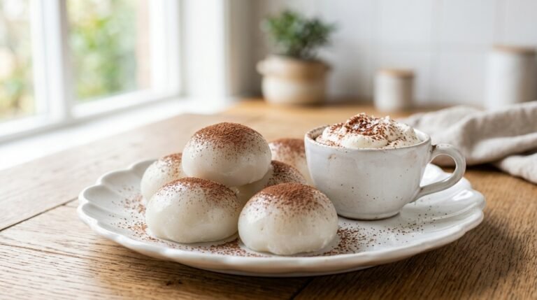 Easy 2-Ingredient Chocolate Mochi Balls Recipe