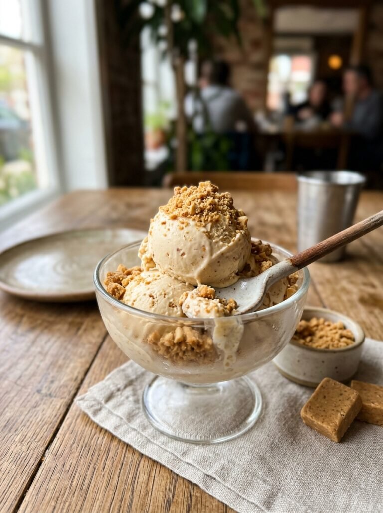 Easy No-Churn Pacoquita Ice Cream Recipe